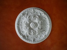  Rosaces Plafond Rosace Platre Corniche Décorative Ceiling rosette Ø 55 cm.RB107