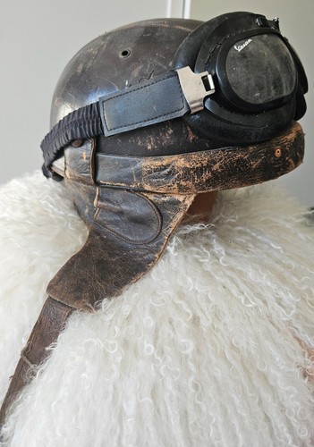 Casque moto vintage - moto,