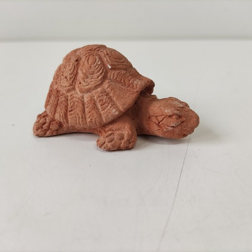 Tortue vintage terre cuite - vintage, en