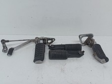 Used 4 Footboard Kit with Brackets for Honda Rebel 250 - Year 2000---?...