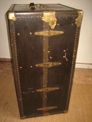 Ancienne malle cabine - ancienne,