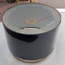 Lustre Maison du Monde tissu bleu foncé et or - Etat neuf, sous cellophane