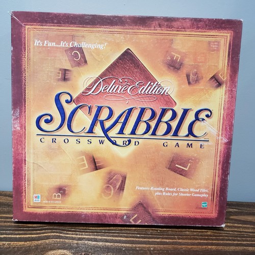 Scrabble deluxe edition - scrabble,
