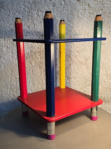 Table pieds crayon étagère - pieds,