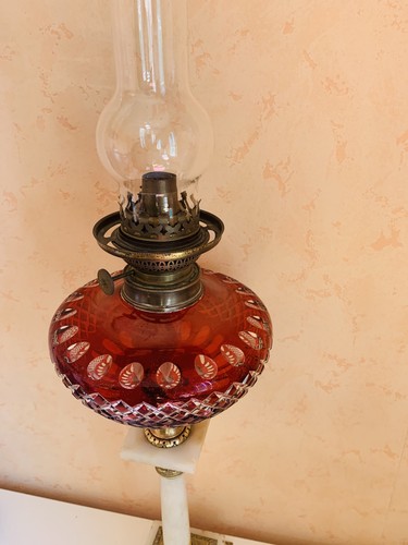 Lampe pétrole ancienne - pétrole,