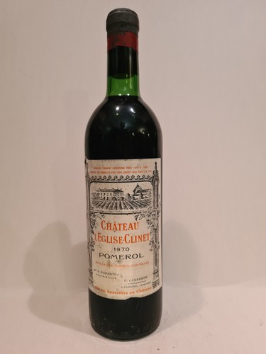 1970 pomerol église clinet - pomerol, l'Église