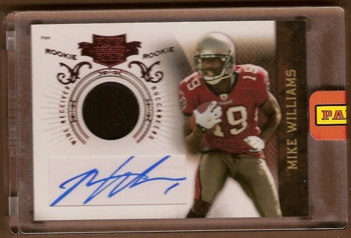 Mike williams 2010 plates - williams,