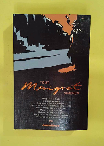 Tout maigret tome - maigret,