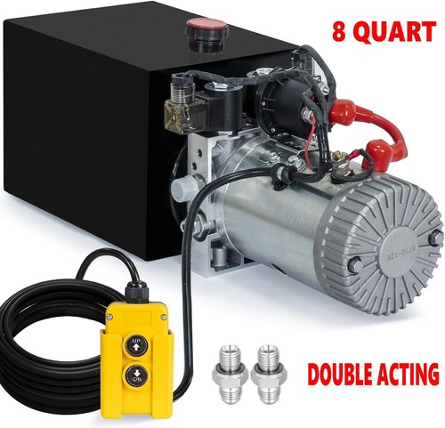 Double acting hydraulic pump - double,