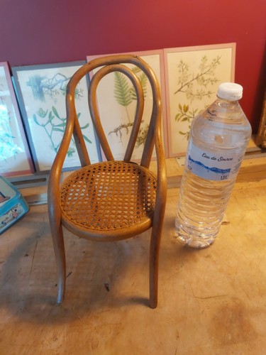 Chaise poupée ancienne thonet - chaise,