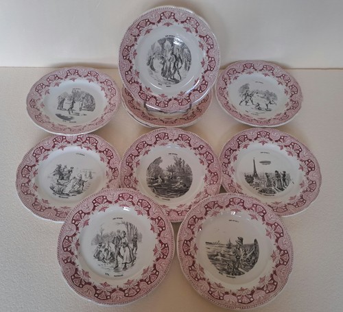 Assiettes parlantes à - parlantes,