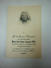 image mortuaire jeune fille