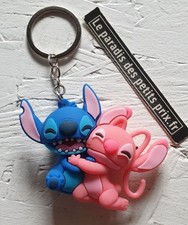 porte clés Angel et Stitch 
