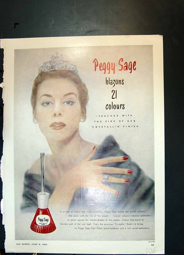 Old print peggy sage - print,