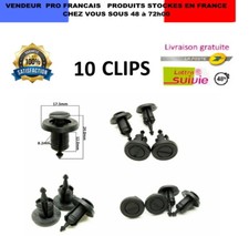 10 Clips Agrafe Fixation