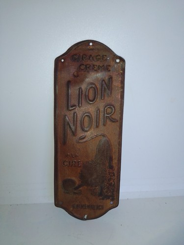 Ancienne plaque publicitaire - ancienne,