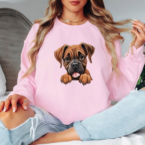 Boxer chiot chien amoureux