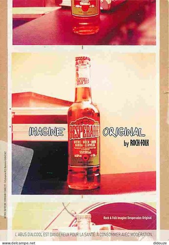 Carte postale publicite - -,