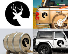 Cerf, Autocollant Vinyle De