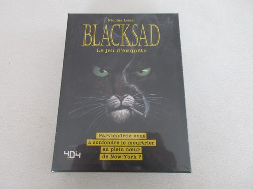 Blacksad jeu d enquête - blacksad, d'enquête