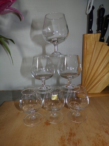 Lot verres cognac - 6,