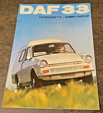 Notice Commerciale DAF 33