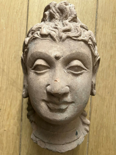 Tête bouddha style - tête, de