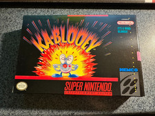 Ka-Blooey for Super Nintendo (SNES) CIB Complete Excellent Kablooey
