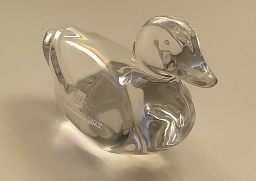 Val lambert crystal duck - st,