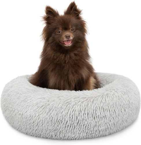 Lit donut rond - rond, chiens