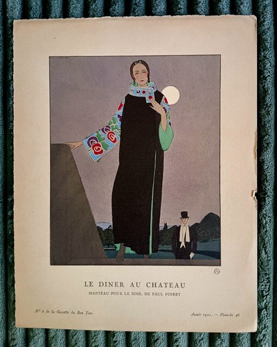 Rare paul poiret gazette - rare, du