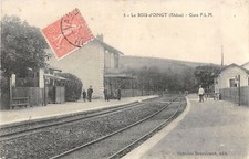 CPA 69 LE BOIS D'OINGT GARE P.L.M. (not common shot