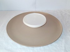 🧇🥞 GRAND PLATEAU AVEC SON BOL AMOVIBLE ENCASTRABLE - « TUPPERWARE » - VINTAGE