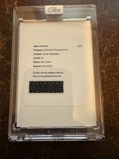 2025 Cam Smith Panini Three and Two Jersey Autographs Redemption Astros #25