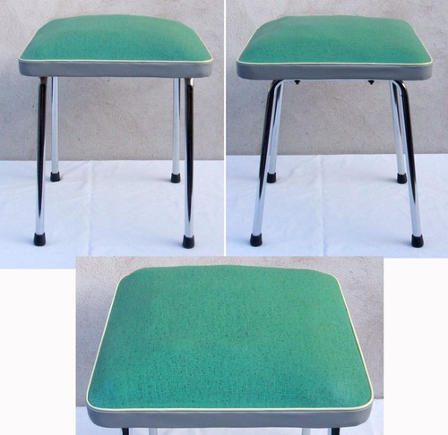 Tabouret metal vintage - metal,