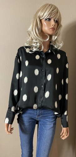 Chemise blouse oversize - , noire