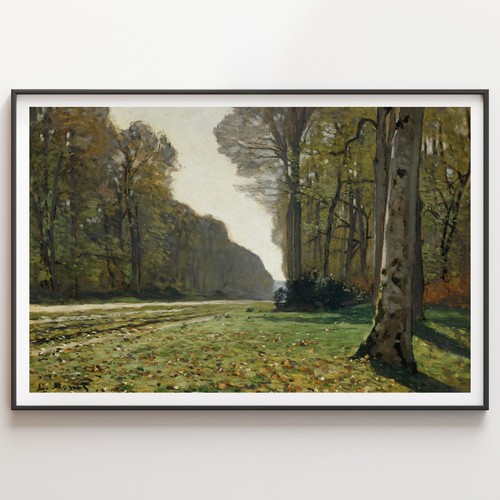 Claude monet route - route, dans