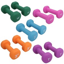 Haltères en néoprène poids