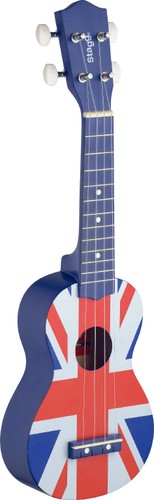 Sopran ukulélé drapeau - ukulélé, uk