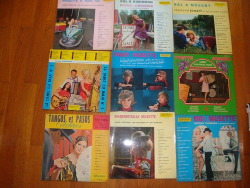 Lot disques 33 tours - de,