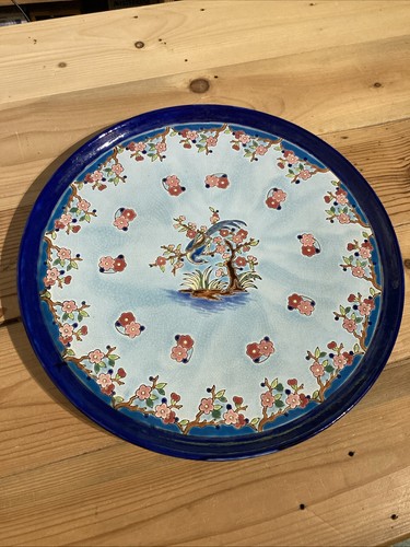 Beau grand plat circulaire - grand,