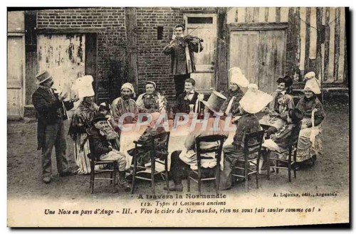 Une noce pays auge - pays, —