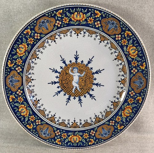 Beau grand plat céramique - beau,