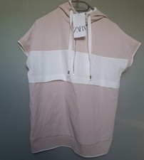 Sweat Zara Rose Et Blanc 34