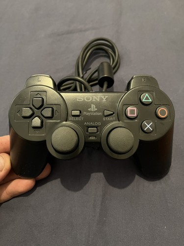 Manette noire ps2 - manette, analogique
