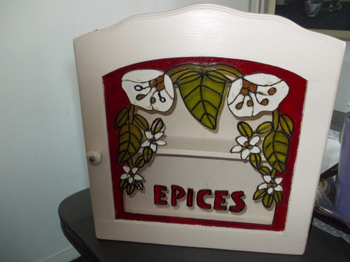 Armoire epices vintage en - armoire, a