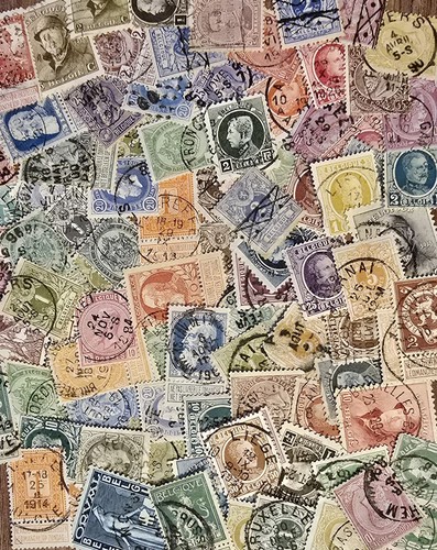 Lot timbres belgique - timbres,