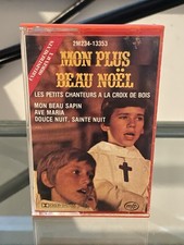 CASSETTE K7 AUDIO MC PETITS CHANTEURS À LA CROIX DE BOIS - MON PLUS BEAU NOEL🎄