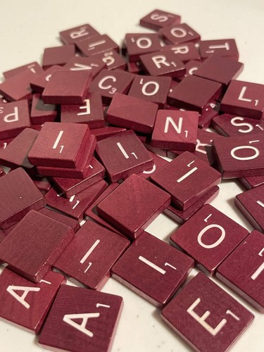 Genuine scrabble deluxe - scrabble, letter