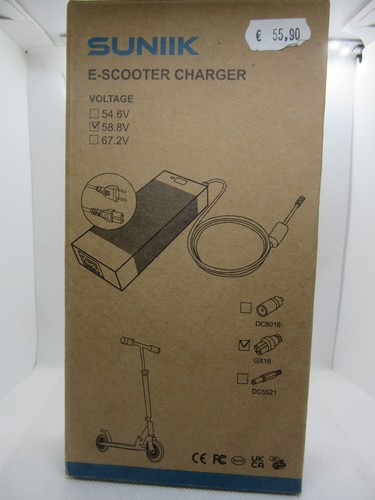 Chargeur suniik scooter - chargeur, e-scooter